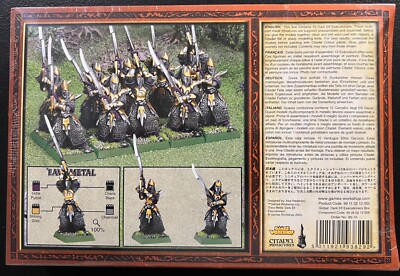 Warhammer Dark Elf Executioners (2003) Sealed NIB OOP Metal