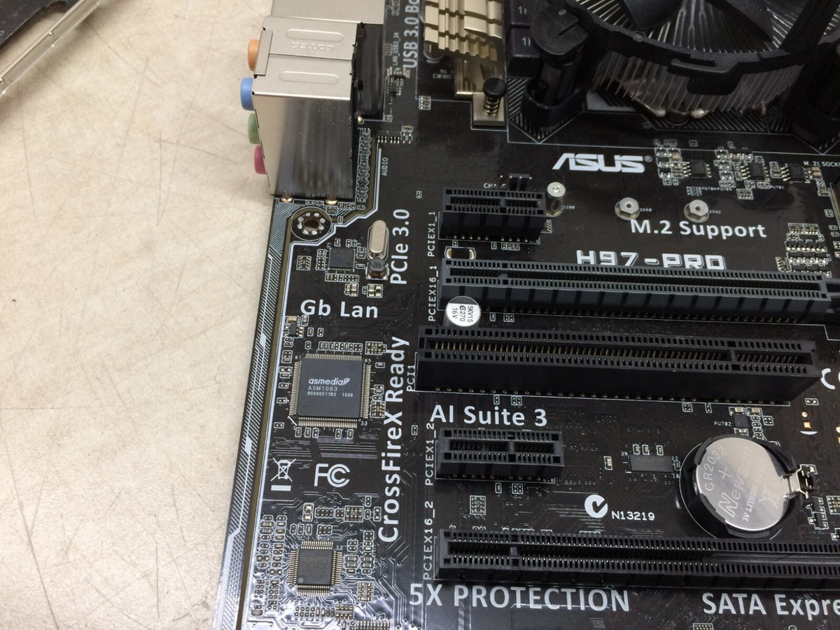 Combo Asus H97 Pro Intel i7-4790 Motherboard CPU 8GB RAM Set | eBay