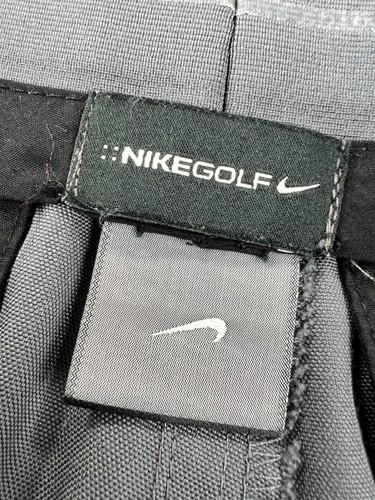 NIKE GOLF Standard Fit Stretch Performance Gray Golf Pants 32W x 30L Pleated - Picture 3 of 12