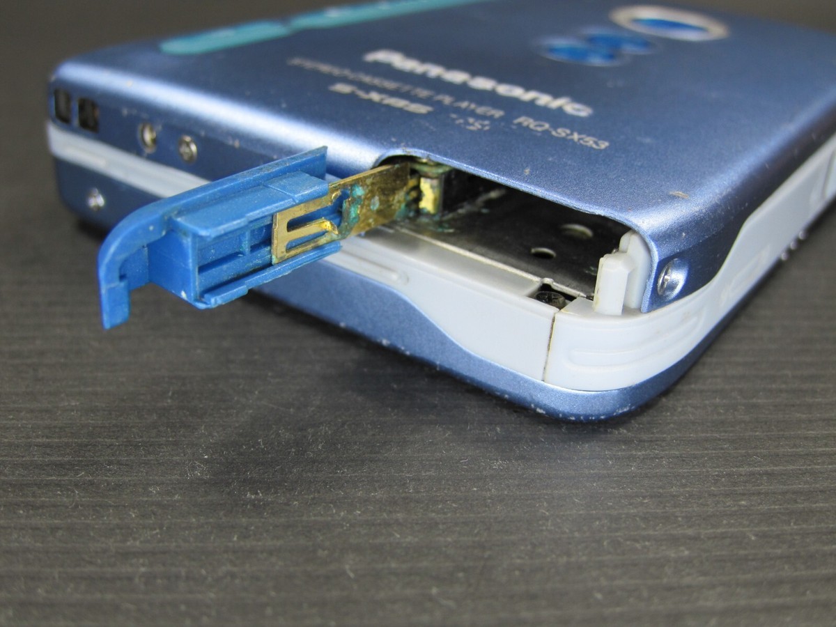 Panasonic RQ-SX53 Blue Portable cassette player Walkman ((SOLD AS