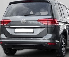 ZUBEHÖR FÜR VW TOURAN 5T1 2015-2019 TUNING HECKKLAPPE CHROM LEISTE HECKLEISTE
