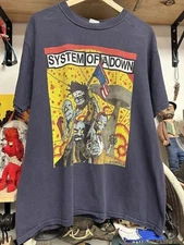 Vintage System Of A Down Mushroom Cloud Rock Concert Unisex Tshirt Reprint