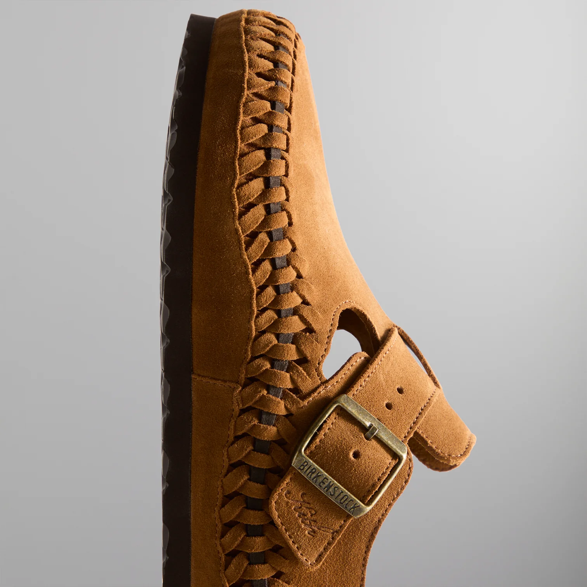FW24 | Kith for Birkenstock London Braided Shearling | Mink 