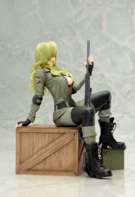 L GEAR SNIPER WOLF フィギュア コトブキヤ Kotobukiya Metal Gear Solid Beautiful girl sniper wolf Figure