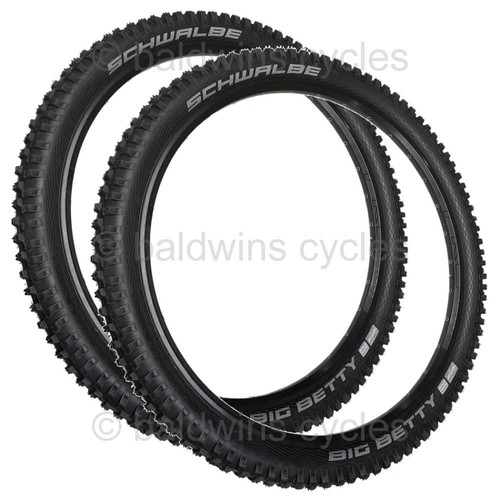 Schwalbe BIG BETTY 26 x 2.40 PARQUE DE BICICLETAS Rendimiento ADDIX NEUMÁTICO DE MONTAÑA s TUBO s - Imagen 16 de 18