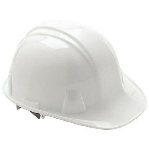 Condor 52Lc84 Front Brim Hard Hat, Type 1, Class E, Ratchet (4-Point), White - Picture 1 of 2