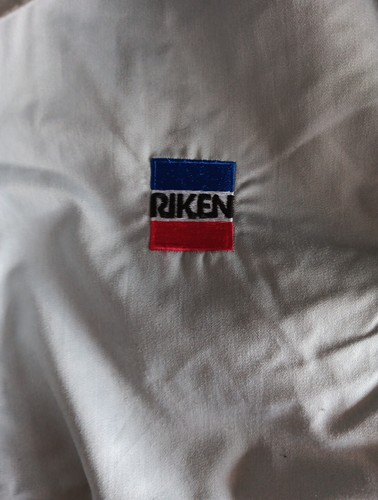 Rare 70s RIKEN Swingster Racing Jacket LIGHT GRAY Men’s L NEW OLD STOCK Made USA - Picture 12 of 12