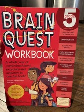 NEW Brain Quest Educational Homeschool Workbook 5th Grade