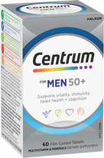 for Men 50+, Multivitamin with Vitamins & Minerals to Support Vitality, Immunity