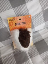 Adult Clip On Costume Deer Tail