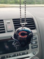 Chicago Bears Car Mirror Hanging Accessories - Nfl - Bears