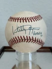 Wally Joyner Autographed Official American League Baseball Bobby Brown