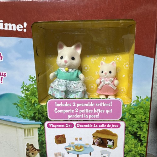 Calico Critters Sylvanian Families Hillcrest Home Set Silky Cat Swing New CH6 - Picture 2 of 11