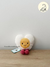  Valentine's Day  AUTHENTIC   Jellycat Amuseables Heart Boiled Egg Plush Toy