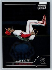 2022 Topps Stadium Club Chrome Ozzie Smith #76 St Louis Cardinals MLB HOF