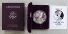 1993-P SILVER EAGLE DOLLAR PROOF COIN WITH ORIGINAL US MINT PACKAGING & COA