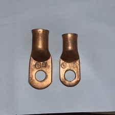 Standard BP319 Copper Lug 2/0 Set Of 2 Sold Without Box Free Ship Made In USA