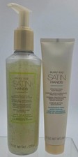Mary Kay White Tea Citrus 2 Piece Satin Hands Set with Softener and Scrub