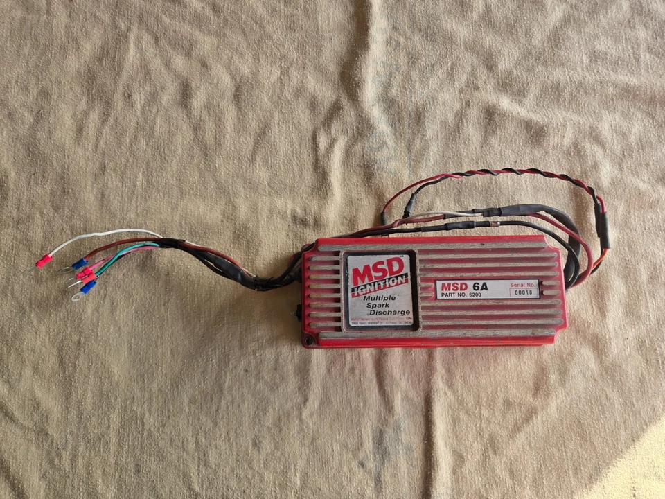 MSD 6A - 6200 Caja de encendido - Usado Foto 2 de 4