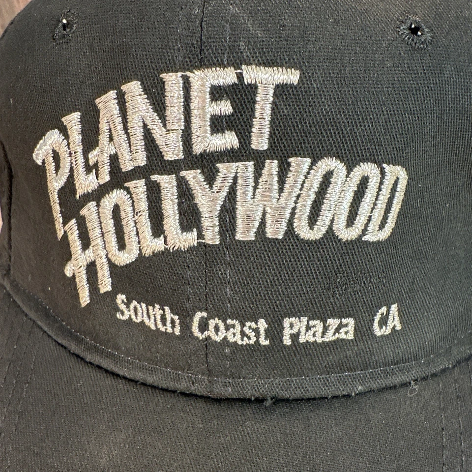 Gorra Planet Hollywood Snapback South Coast Plaza CA California Hecha en EE. UU. Foto 3 de 4