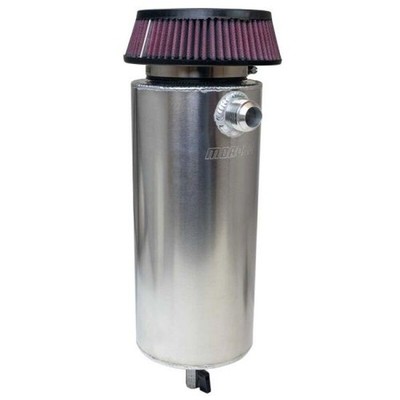min Moroso 85754 Extra Large Aluminum Breather Tank Catch Can 4.75 qt