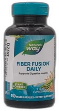 *2028-5-31* Enzymatic Therapy Fiber Fusion Daily Cleansing Fiber 120 Vegetarian
