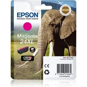 Original Epson 24XL Magenta High Capacity Ink Cartridge (C13T24334012) - Image 4