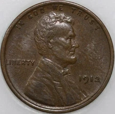 1912-P Wheat Cent, Popular Collector Coin As Shown [SN01]