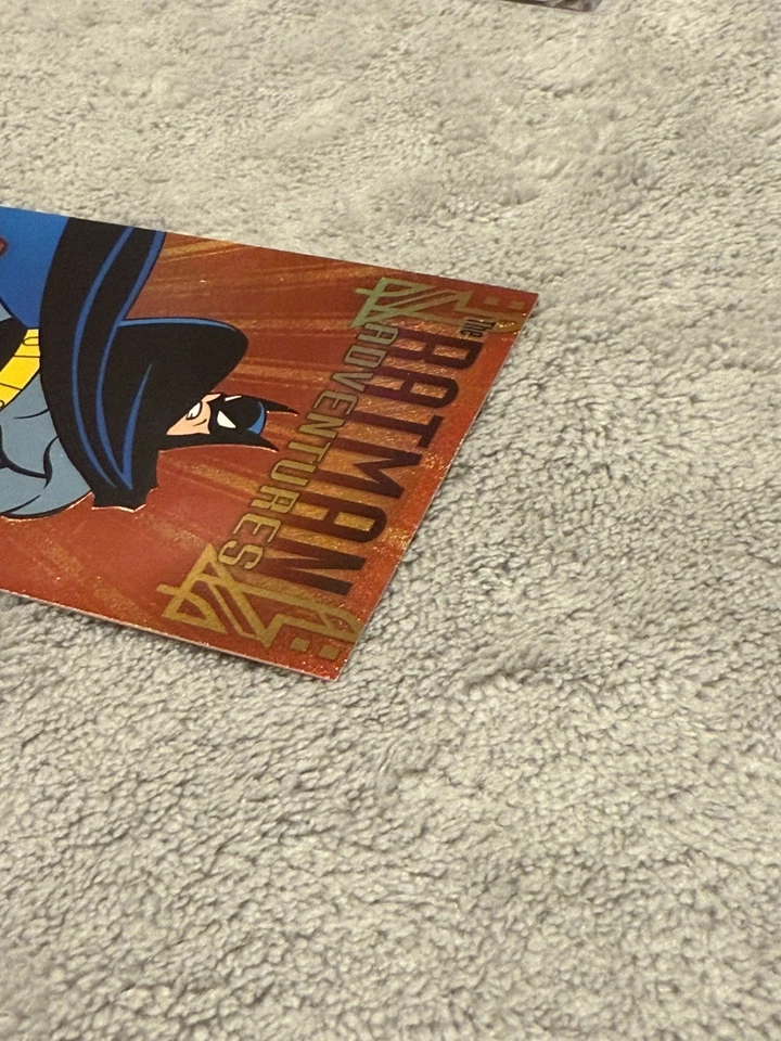 2025 Skybox Batman Metal Universe THE BATMAN ADVENTURES BATMAN BA-1 💎 1:1200 - Image 4 of 4
