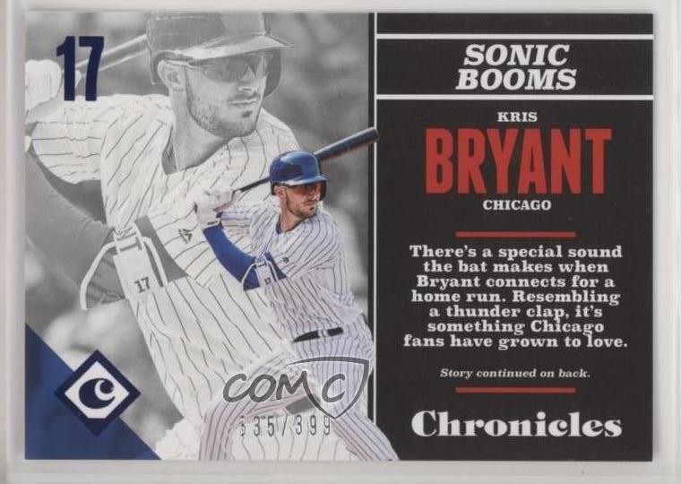 2017 Panini Chronicles Blue /399 Kris Bryant #71 4y7