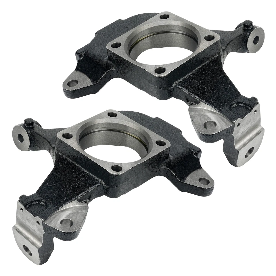 Par de nudillos de dirección delantera para Chevy GMC Silverado Sierra 2500 3500 Hummer H2 Foto 3 de 4