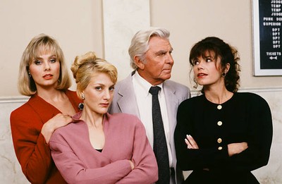 Kim Johnston Ulrich as Laura Corning Jenny Wright as Ginnie Morell- Old Photo