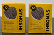 Synoshi Set of 2 Electric Spin Scrubber Replacement Cone Shaped Brush Heads