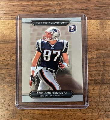 2010 Topps Platinum - Rob Gronkowski #122  HOF Rookie Legend 