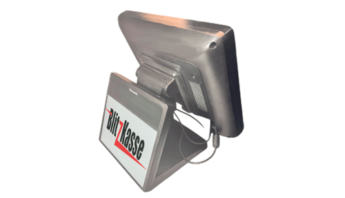 Sistema Panasonic JS-970WP POS, 4GB RAM, 64GB SSD, 15" Táctil, Pantalla Cliente - Imagen 1 de 4