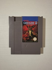 Gremlins 2 Nintendo Nes Ita Pal A Mattel + Protect Box