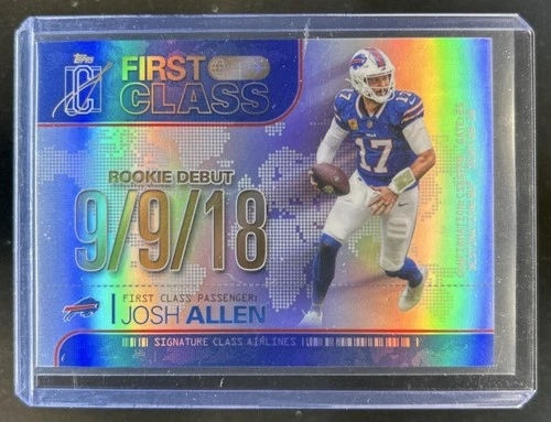 2025 Topps Signature Josh Allen Base (RAW)