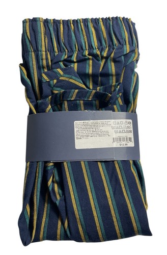 GAP Striped Boxer 100% Cotton Men's Medium 32-34 Navy Blue NOS Old Stock New - Picture 3 of 6