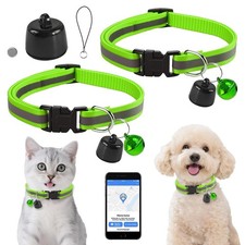 GPS Tracker for Cat Dog Pet Compatible with iOS & Android Compatible with Apple