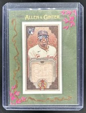 2025 Topps Allen & Ginter Angel Martinez Mini Framed Relics RC Bat #MFR-AM