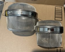 Cooking and canning  5 and 4 Tea Balls Stainless Steel Strainer  Infuser