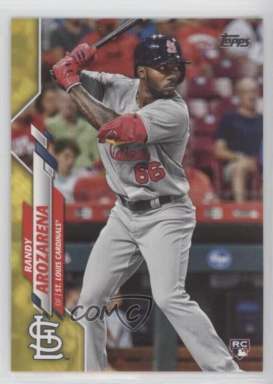 2020 Topps Walgreens Yellow Randy Arozarena #229 Rookie RC nd3