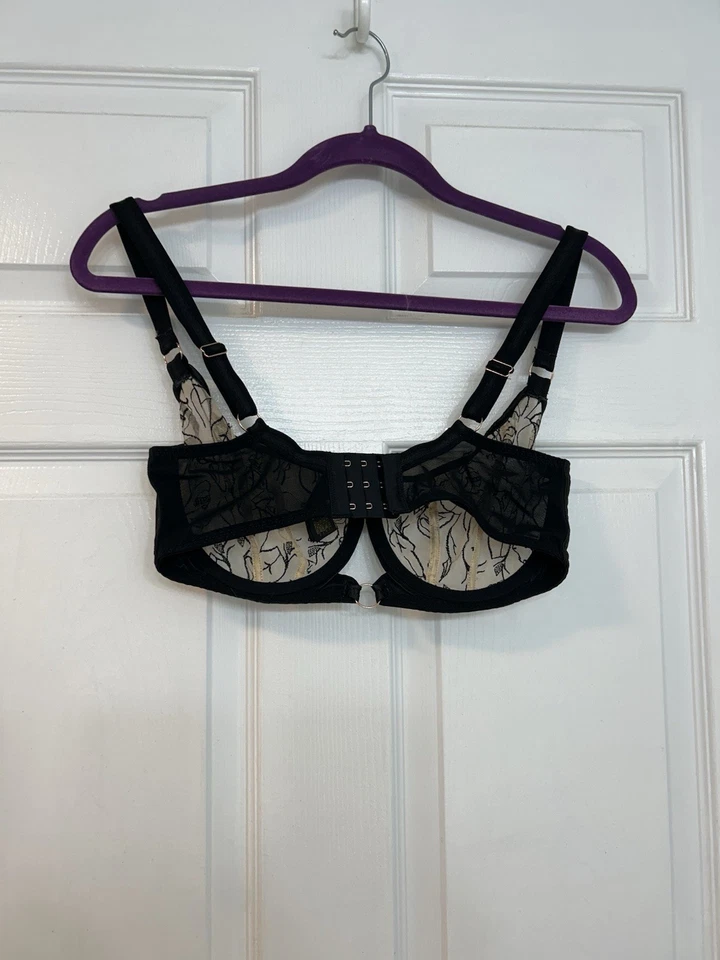 Scantilly By Curvy Kate Sex Education Balcony Bra 32H - Image 3 of 4