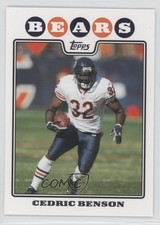 2008 Topps Cedric Benson #70 0s5