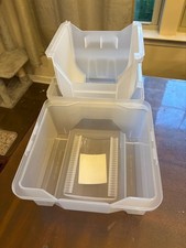 200mm 8" Quartz Semiconductor Silicon Wafer Boat Carrier 25 Slots