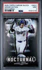 New Listing2025 Topps Chrome Black Shohei Ohtani #NOC-1 Nocturnal SSP LA Dodgers PSA 9