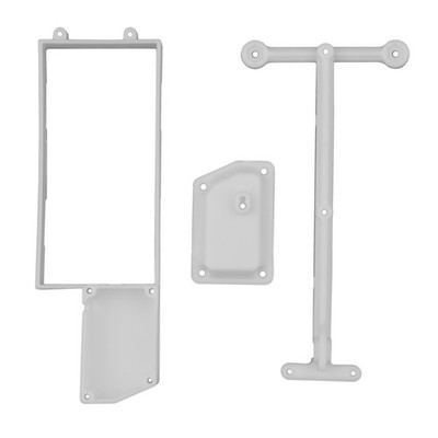 Team Associated 6x6 Receiver Box And Chassis Stiffener, Natural / AE31941