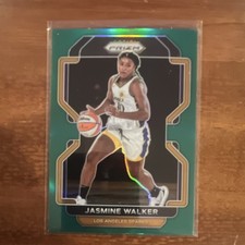 Panini Prizm WNBA - Jasmine Walker Los Angeles Sparks Green Prizm #37