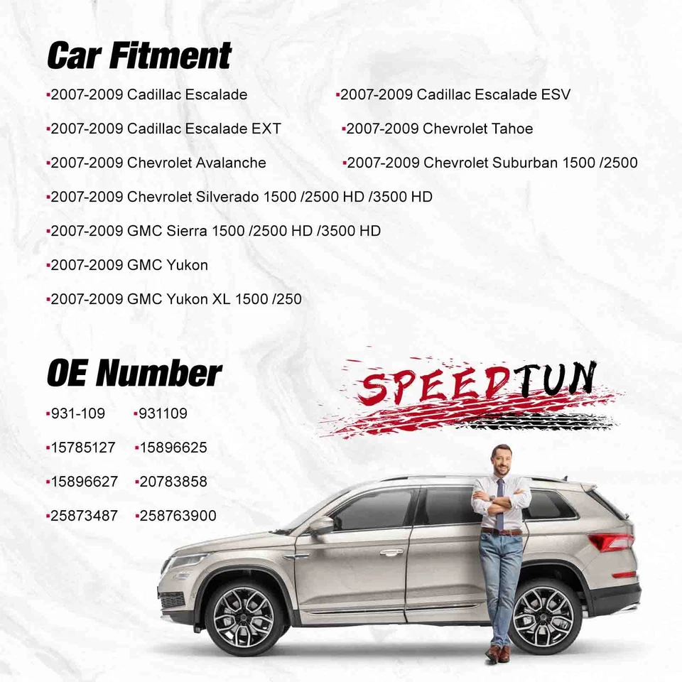 931-109 Rear Right Side Door Lock Actuator For 07-09 Escalade Tahoe GMC Yukon XL - Imagem 2 de 4