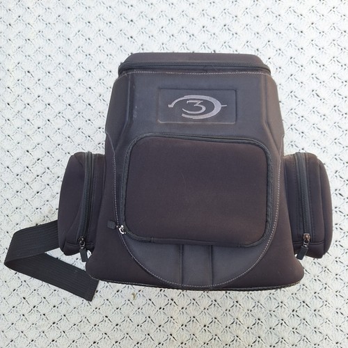 Halo 3 Promo Xbox 360 Bungie Black Console Travel Crossbody Backpack Bag